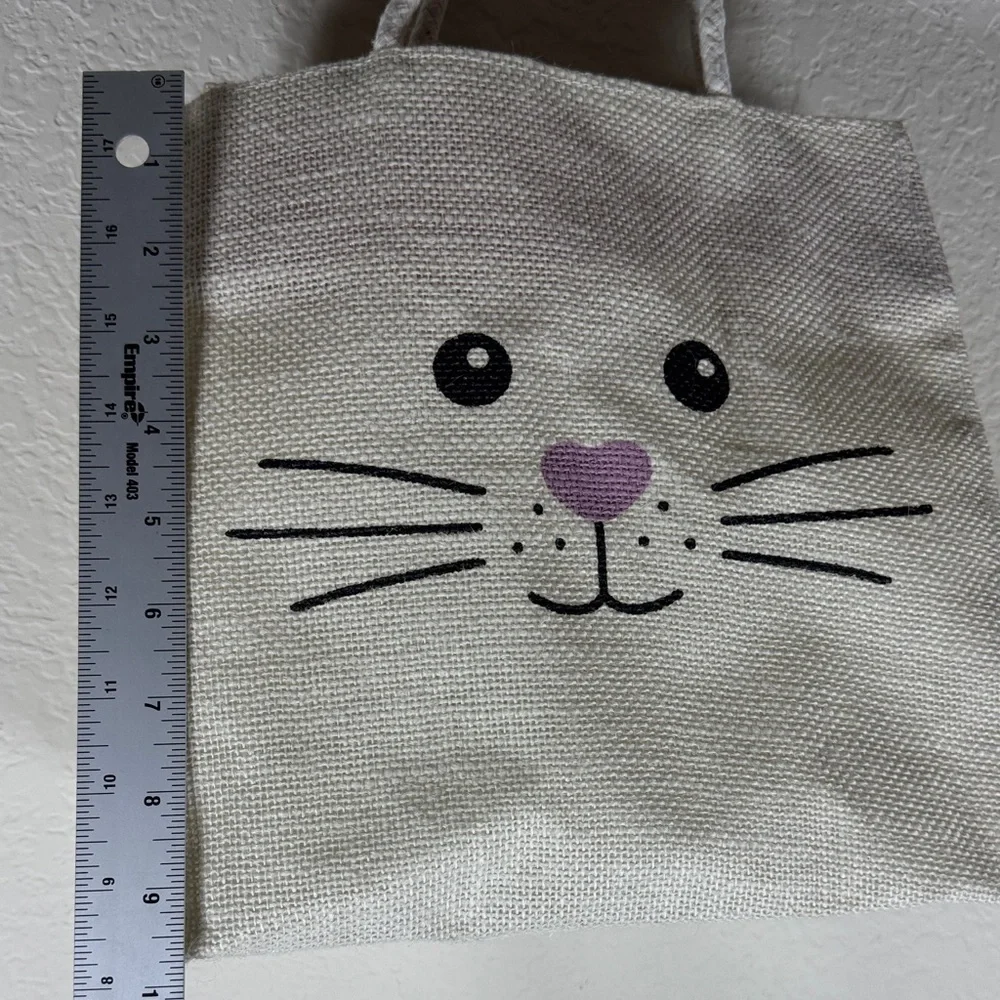 Cute Bunny‎ Face Pink-Eared Tote Bag
